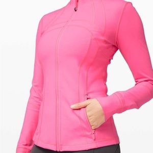 Lulu Lemon Define Jacket - Hot Pink - Size 6